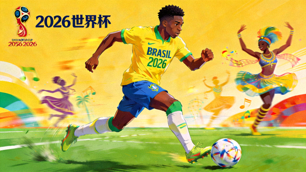 巴西国家队 维尼修斯 2026世界杯 桑巴足球