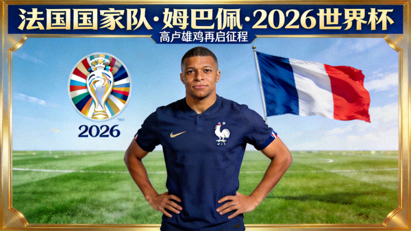 法国国家队 姆巴佩 2026世界杯 高卢雄鸡